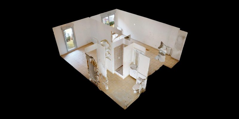 Photographie : Appartement-T2-en-rez-de-jardin-a-Lyon-Dollhouse-View
